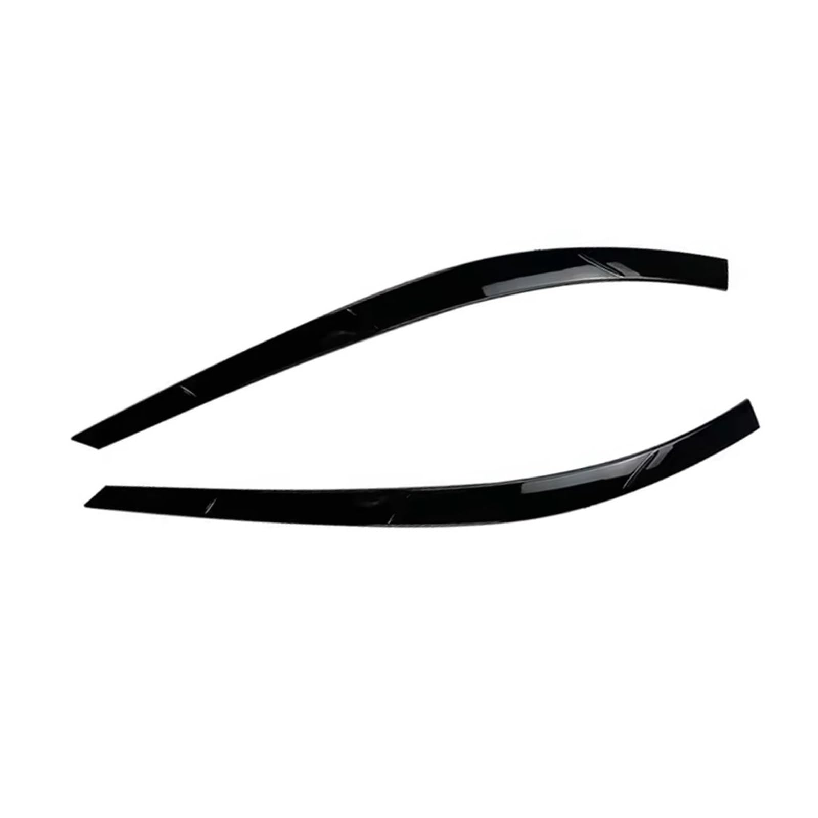 akddaf Frontscheinwerfer-Augenbrauenabdeckung, passend for Volkswagen, passend for VW, passend for Tiguan MK1 2011–2016, Augenlider, Brauen Scheinwerfer-Augenbrauenstreifen(Black) von akddaf