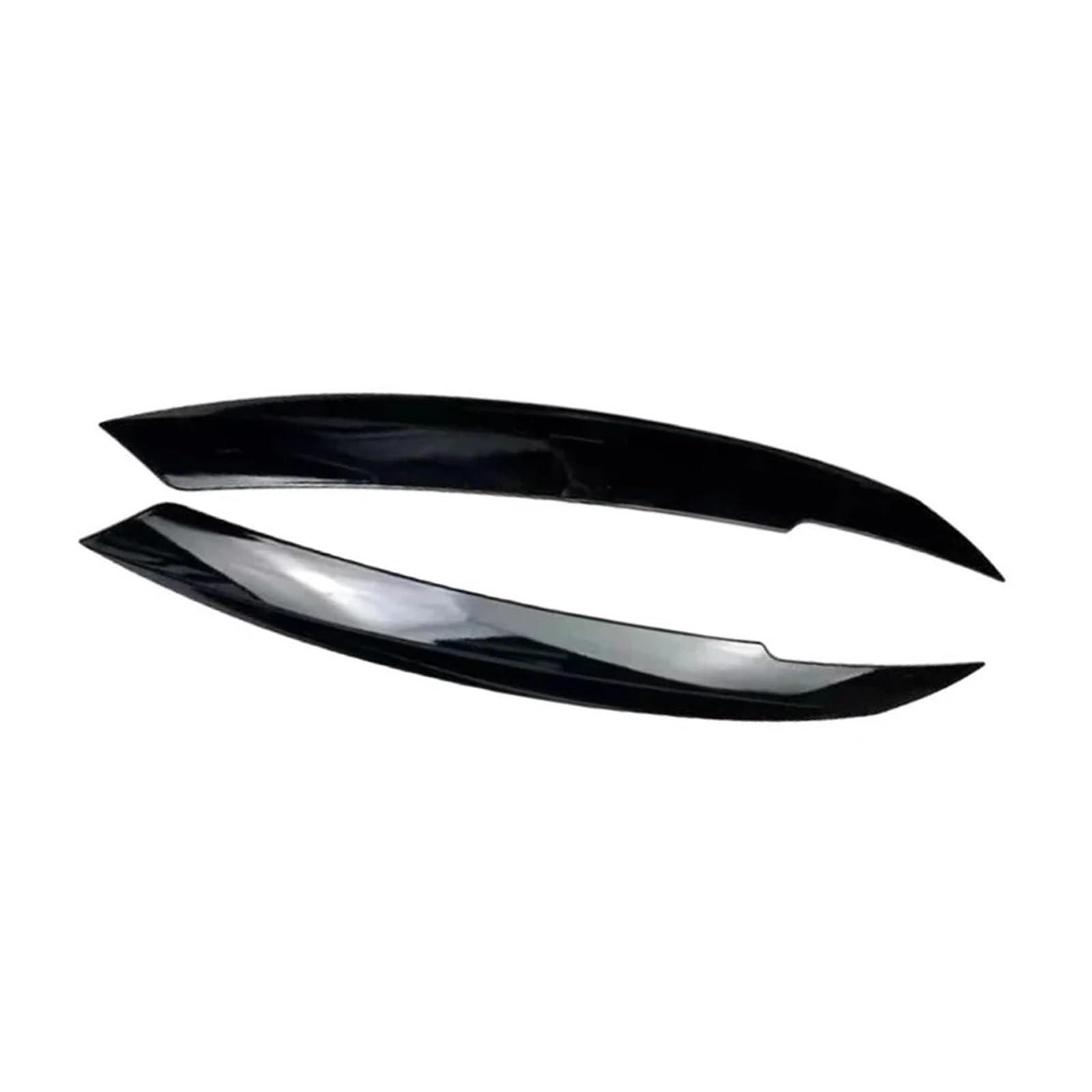 akddaf Frontscheinwerfer Lampe Augenbrauen Augenlider Deckel Trim,Fit for VW,Fit for Jetta MK6 Sagitar NCS 2010-2018 Scheinwerfer-Augenbrauenstreifen(Black) von akddaf