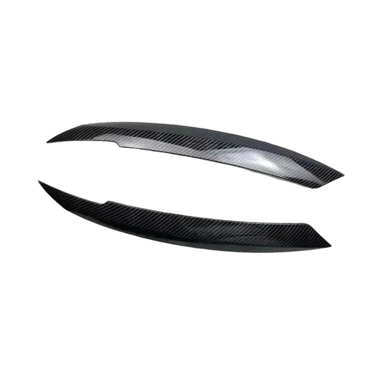 akddaf Frontscheinwerfer Lampe Augenbrauen Augenlider Deckel Trim,Fit for VW,Fit for Jetta MK6 Sagitar NCS 2010-2018 Scheinwerfer-Augenbrauenstreifen(Carbon Fiber Look) von akddaf