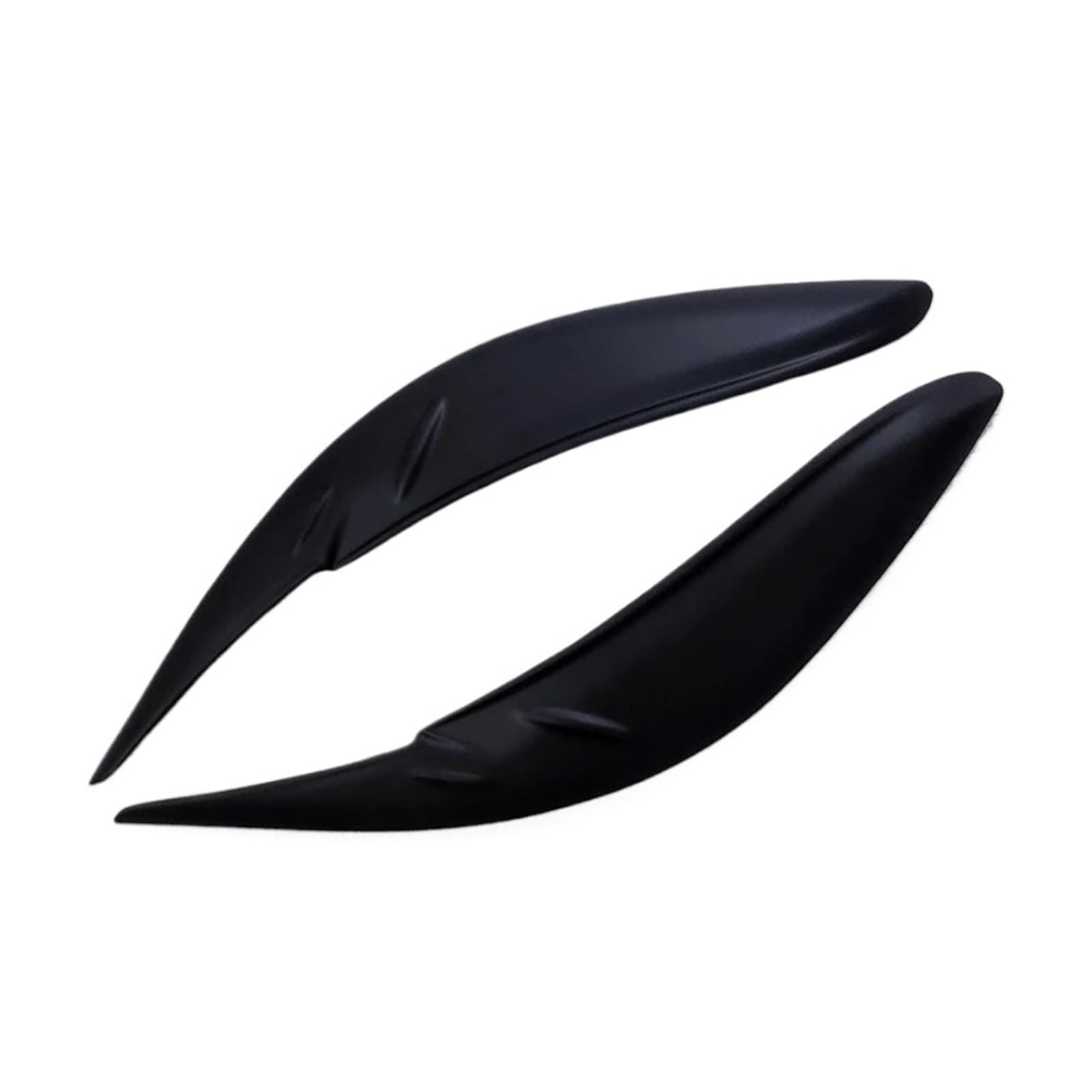 akddaf Scheinwerfer Augenbraue Abdeckung Trim Aufkleber,Fit for Toyota, Sienna 2010-2015 Kopf Lampe Augenlid Scheinwerfer-Augenbrauenstreifen(Fiber glass) von akddaf