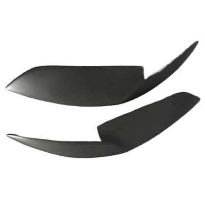 akddaf Scheinwerferabdeckung, Augenlid, Augenbrauen, passend for Toyota, Corolla 10. 2007–2009, dekorativer Aufkleber for das Frontlicht Scheinwerfer-Augenbrauenstreifen(Fiber glass) von akddaf