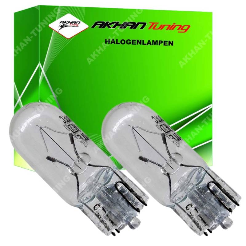 Akhan AT58105 58105 Halogenlampe - Halogenlampe T10 5W , W5W, W2,1x9,5d von akhan-tuning