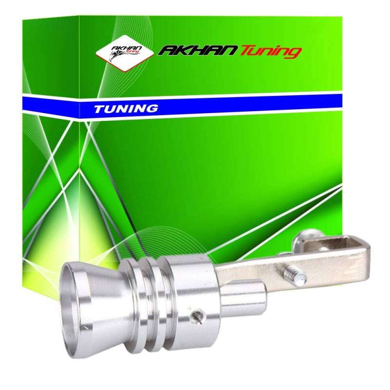 Akhan 60071 - Auspuffpfeife für Endrohre 32 - 43 mm Klang eines Turbomotor von akhan-tuning