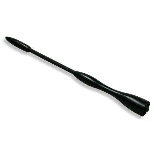 Akhan ANTB165 - Design Antenne Schwarz Kurzstab Alu (Länge 168mm) von akhan-tuning