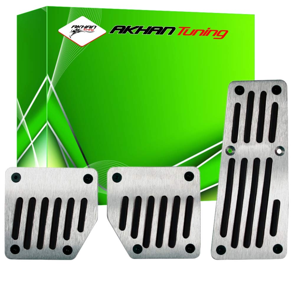 Akhan ATPS026 PS026 - Sport Pedal Set Pedal-cover Aluminium Pedalauflagen mit Anti-Rutsch-Gummi Akhan ATPS026 PS026 - Sport Pedal Set Pedal-cover Aluminium Pedalauflagen mit Anti-Rutsch-Gummi von akhan-tuning