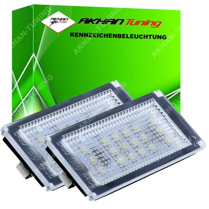 Akhan KB05 - LED Kennzeichenbeleuchtung Plug´n Play geeignet für E46 Coupe Cabrio von akhan-tuning