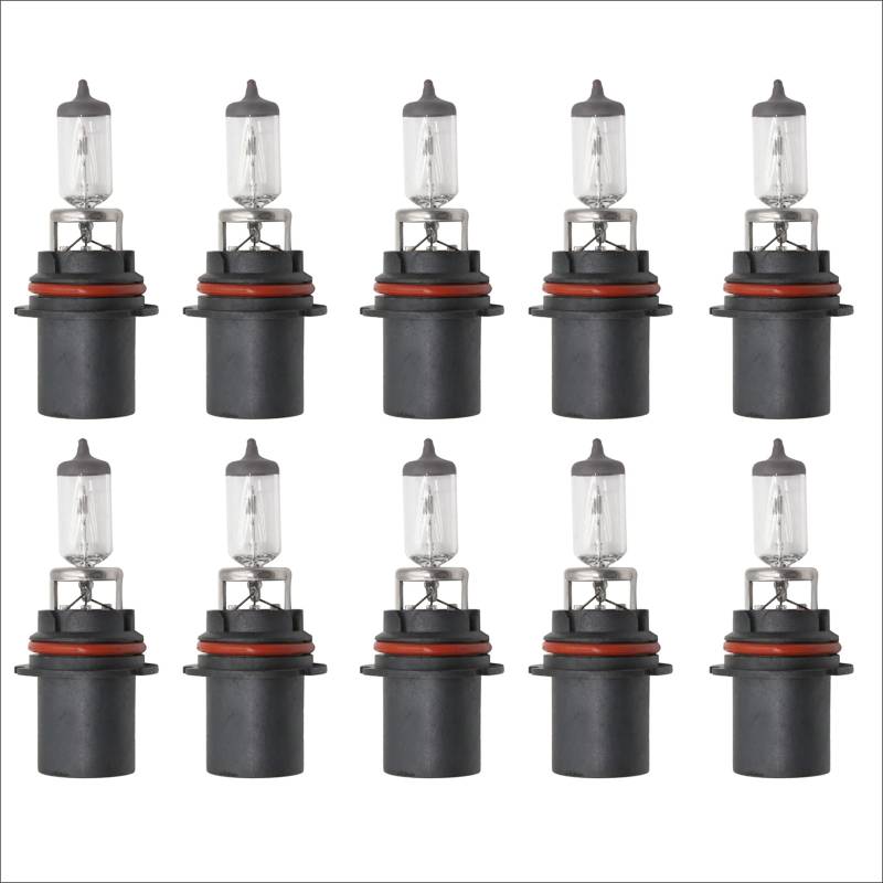 akhan 10 Stück HB1 9004 80/100W Halogen Lampen Standart Fahrzeug Ersatzlampen von akhan