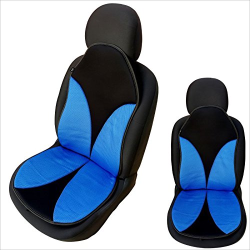 ATM2M - Sitzauflage Sitzpolster Schwarz, Blau von akhan