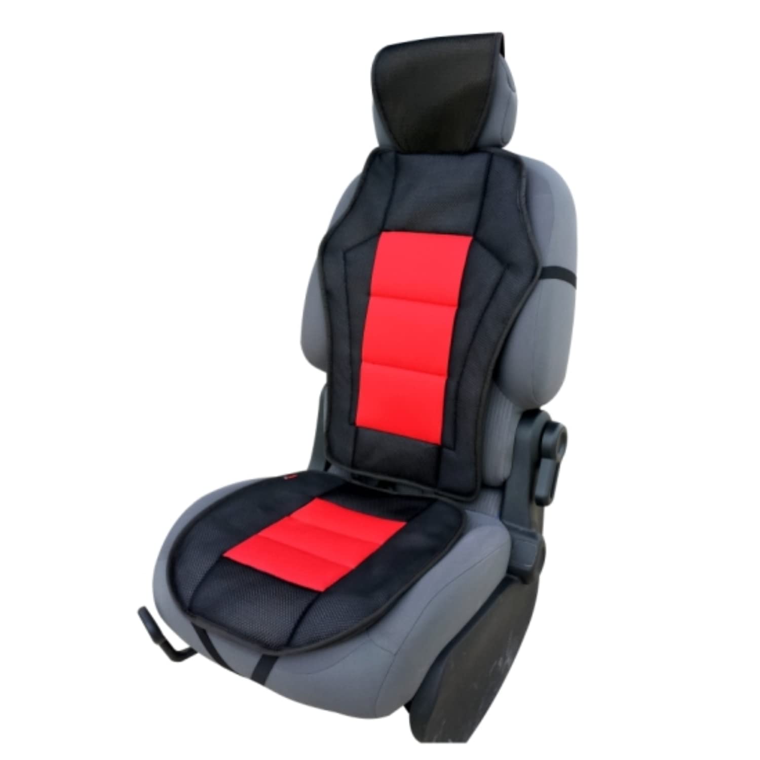 CSC201 - Sitzauflage Sitzpolster Rot, Schwarz von akhan