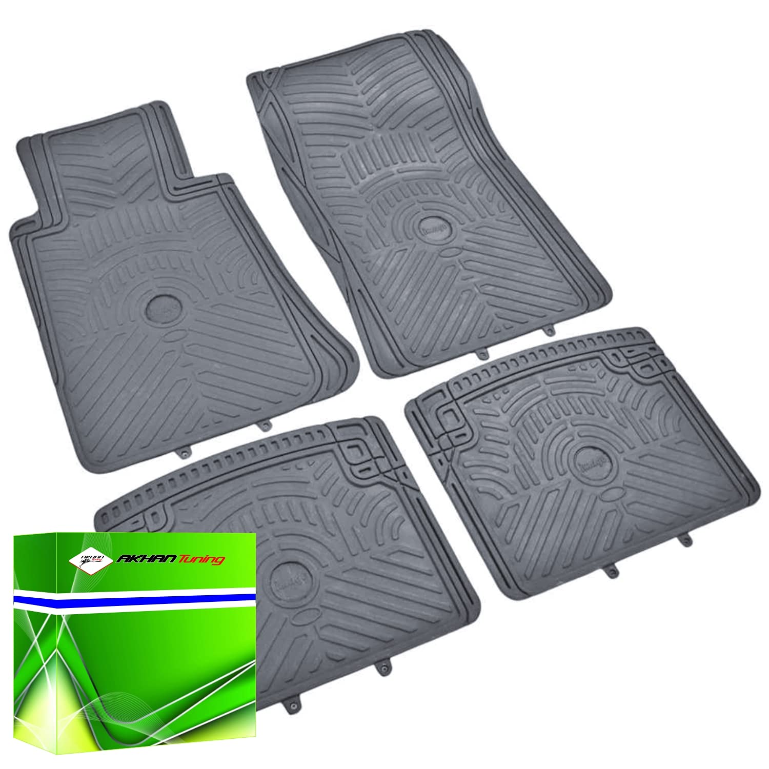 DK0501 - Gummi Fussmatten 5 Teilig Grau DK0501 - Gummi Fussmatten 5 Teilig Grau von akhan