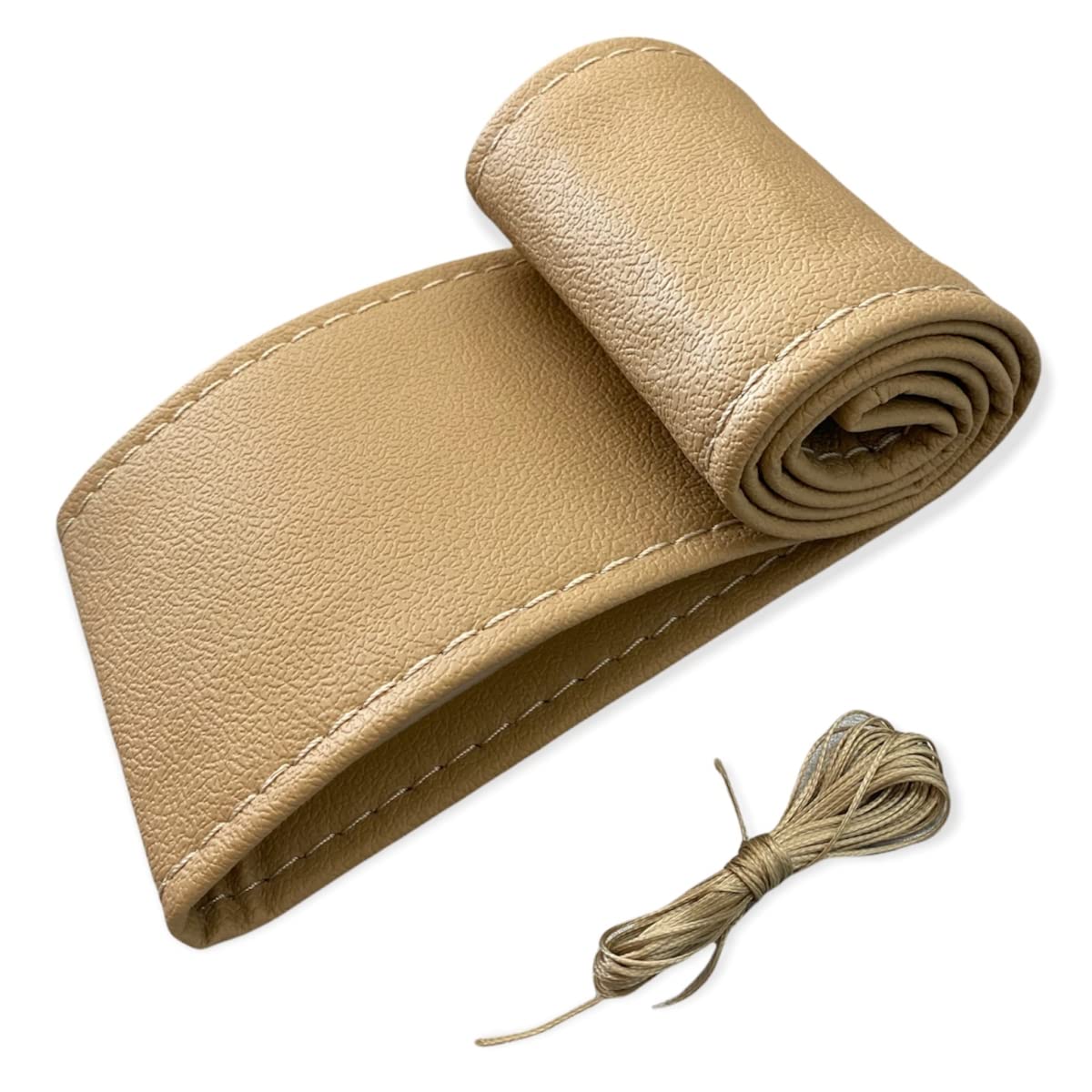 SC103B - Lenkradbezug 37-39 cm Leder zum Schnüren Beige SC103B - Lenkradbezug 37-39 cm Leder zum Schnüren Beige von akhan