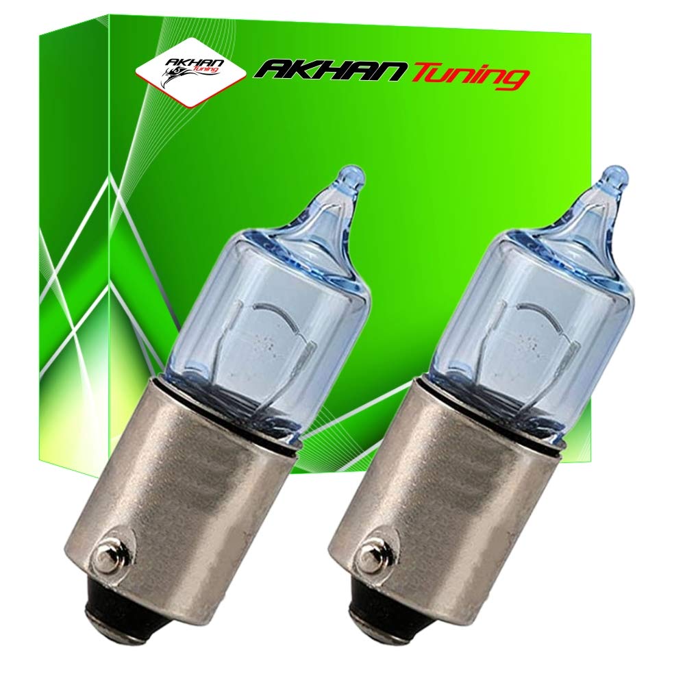 akhan H6W - Xenon Optik, Halogen Lampen Set H6W BAX9s 6 Watt 12V akhan H6W - Xenon Optik, Halogen Lampen Set H6W BAX9s 6 Watt 12V von akhan