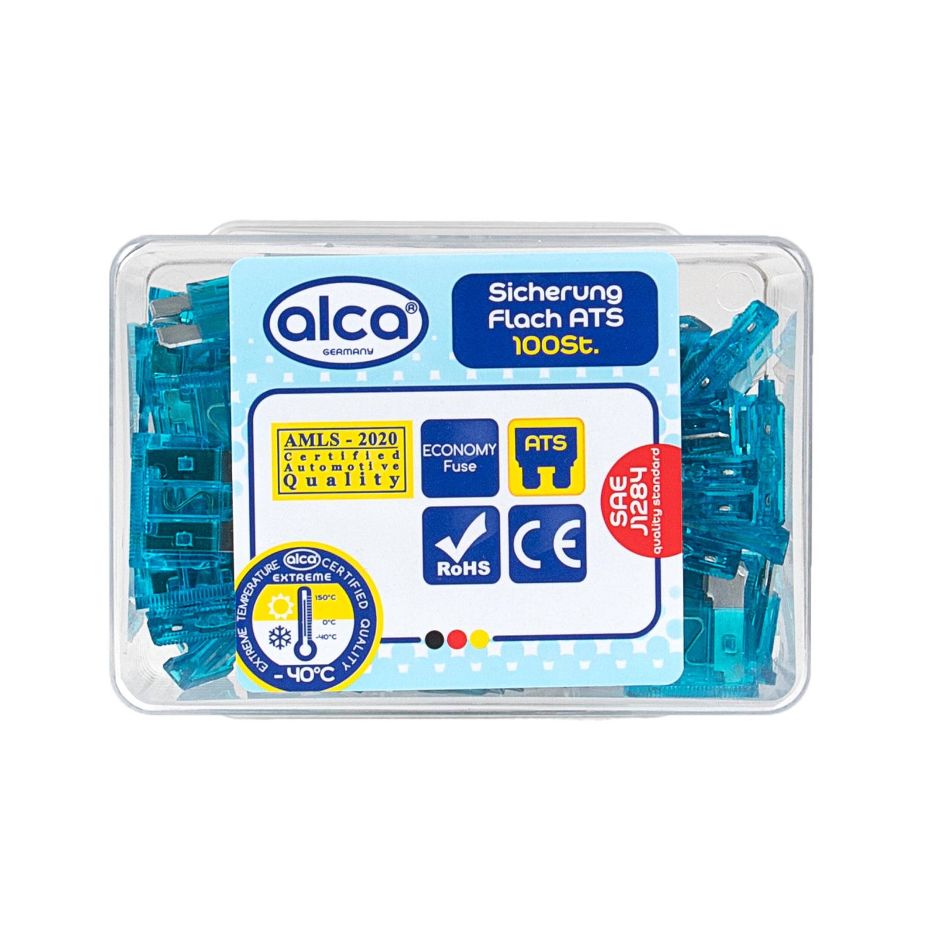 ALCA Flach-Sicherungen 15 A, 100 St. Economy Box ALCA Flach-Sicherungen 15 A, 100 St. Economy Box von alca