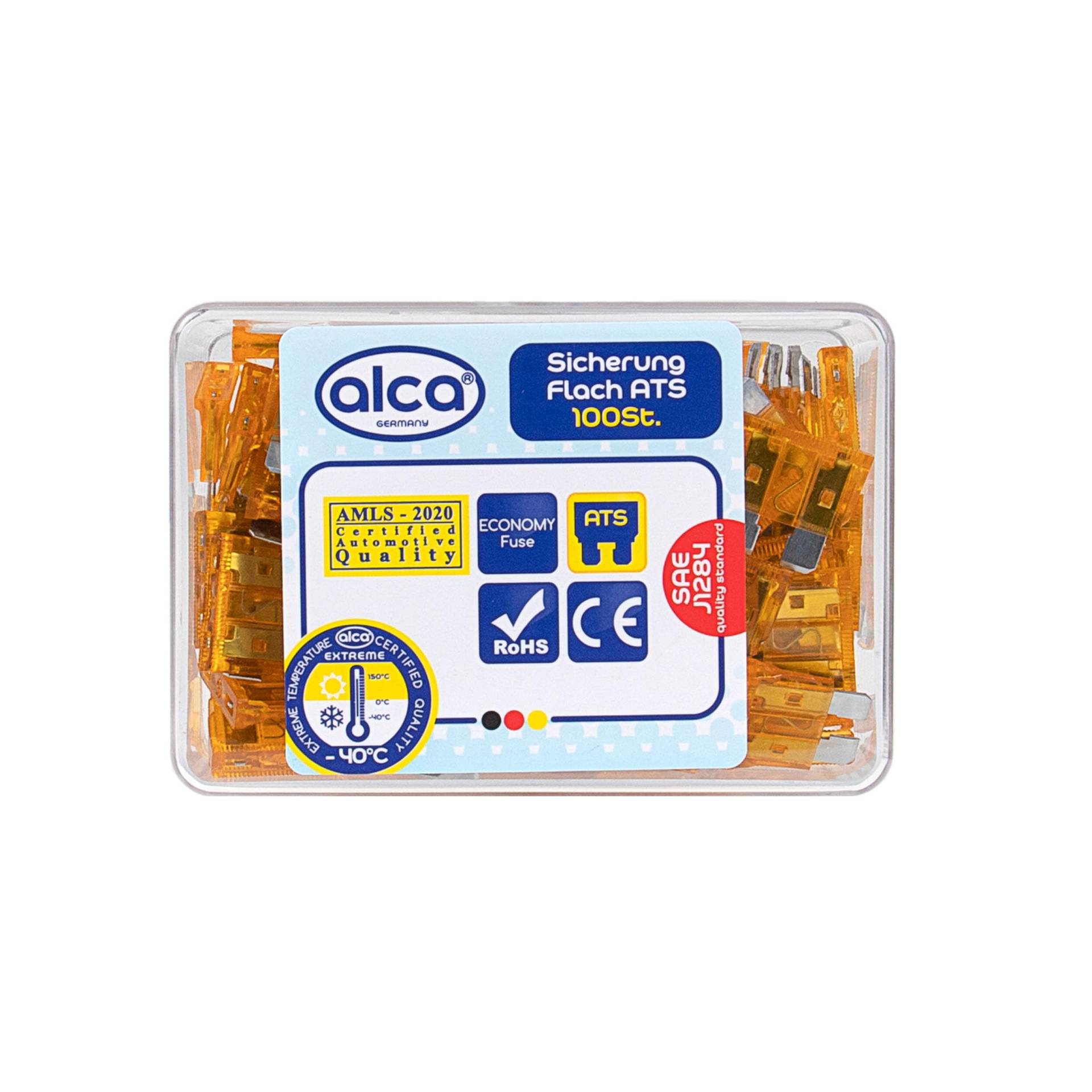 Flach-Sicherungen 5 A, 100 St. Economy Box Flach-Sicherungen 5 A, 100 St. Economy Box von alca