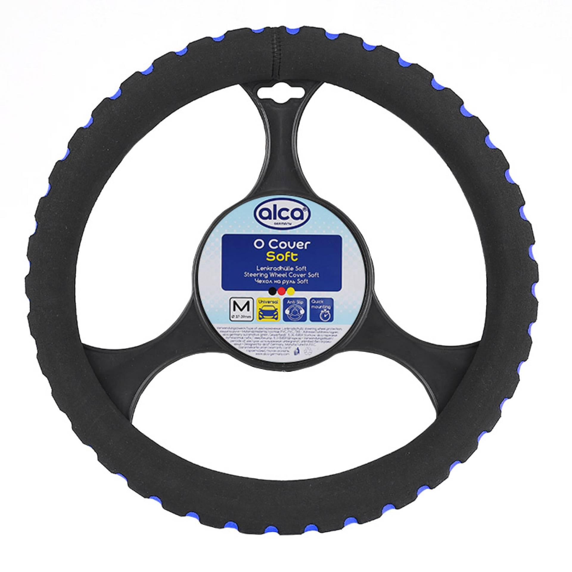alca® Lenkradhülle Soft blau 37-39 cm weicher Schaumstoff Universal Auto Lenkradbezug Lenkradschutz langlebig Anti-rutsch wärmend alca® Lenkradhülle Soft blau 37-39 cm weicher Schaumstoff Universal Auto Lenkradbezug Lenkradschutz langlebig Anti-rutsch wärmend von alca