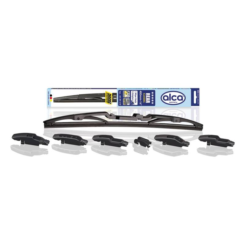 alca® Heckwischerblatt 16"/400 mm Wischerblatt für Hinten mit Adapter von alca
