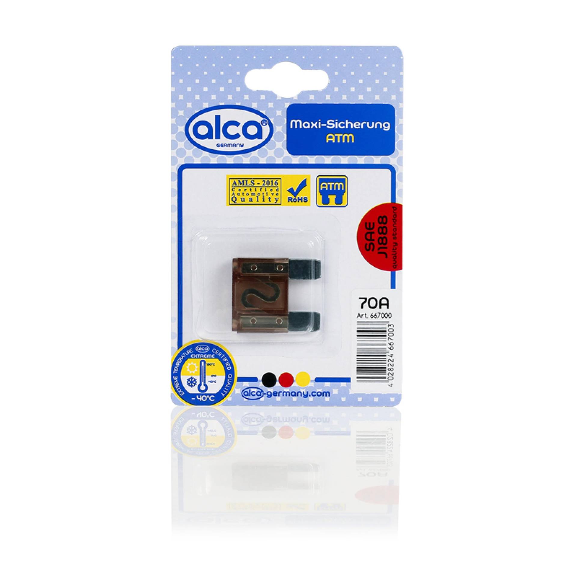 alca® Maxi-Sicherung 70A 1 Stück Blister von alca