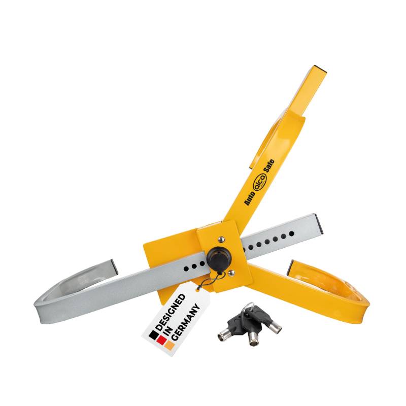 alca® Radkralle Parkkralle SUV 16 bis 19 Zoll Breite mx 250mm mit Schlüssel von alca