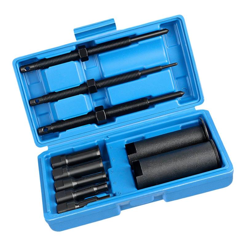 alloneslife Umfassendes 12-teiliges Motorradlager-Abzieher-Set für effiziente Innenlagerentfernung von 9 mm bis 23 mm von alloneslife