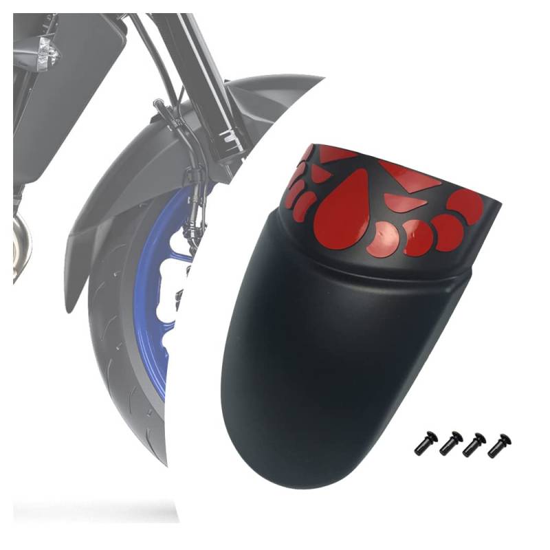 Kotflügelverlängerung vorne für 2021 2022 2023 MT-09 MT09 MT 09 SP Tracer 9 Tracer 900 GT Kotflügelverlängerung vorne von allroundsupplier