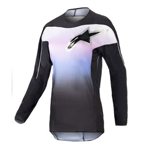 A-Stars Stella Fluid Jersey Schwarz Weiss Blau Pink alpinestars von alpinestars