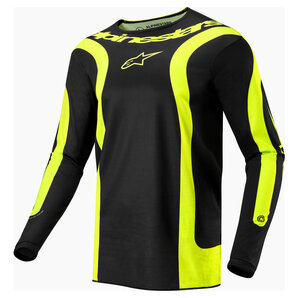 Alpinestars Fluid Lurv Jersey Schwarz Neon Gelb alpinestars von alpinestars