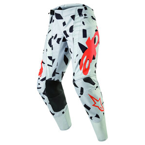 A-Stars Techstar Rantera Crosshose Grau Camouflage Orange alpinestars von alpinestars