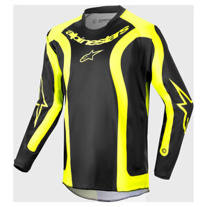 A-Stars Youth Racer Lurv Jersey Schwarz Neon Gelb alpinestars von alpinestars