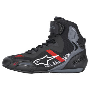 Alpinestars Faster 3 Rideknit Stiefel Schwarz Grau Rot alpinestars von alpinestars