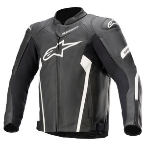Alpinestars Faster V2 Lederkombijacke Schwarz Weiss alpinestars von alpinestars