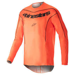Alpinestars Fluid Lurv Jersey Orange Schwarz alpinestars von alpinestars
