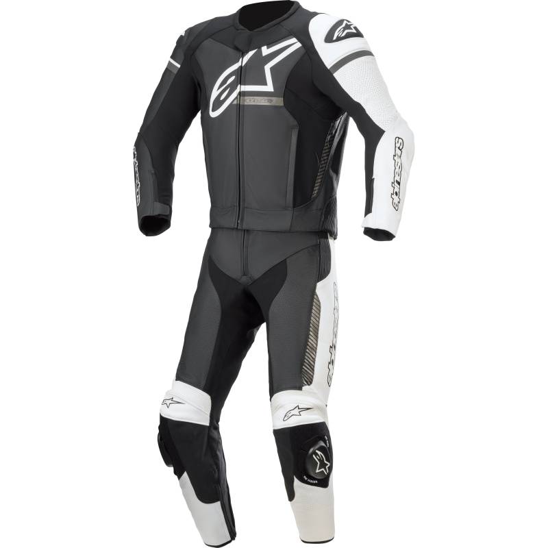 Alpinestars GP Force Phantom Lederkombi 2-tlg. schwarz/weiß/grau 54 Herren von alpinestars