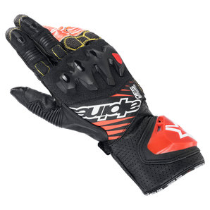 Alpinestars GP Tech V2 Handschuhe Schwarz Weiss Rot alpinestars von alpinestars