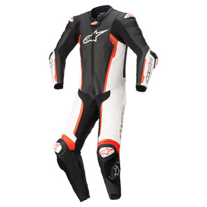 Alpinestars Missile V2 1-Teiler Schwarz Weiss Neon Rot alpinestars von alpinestars