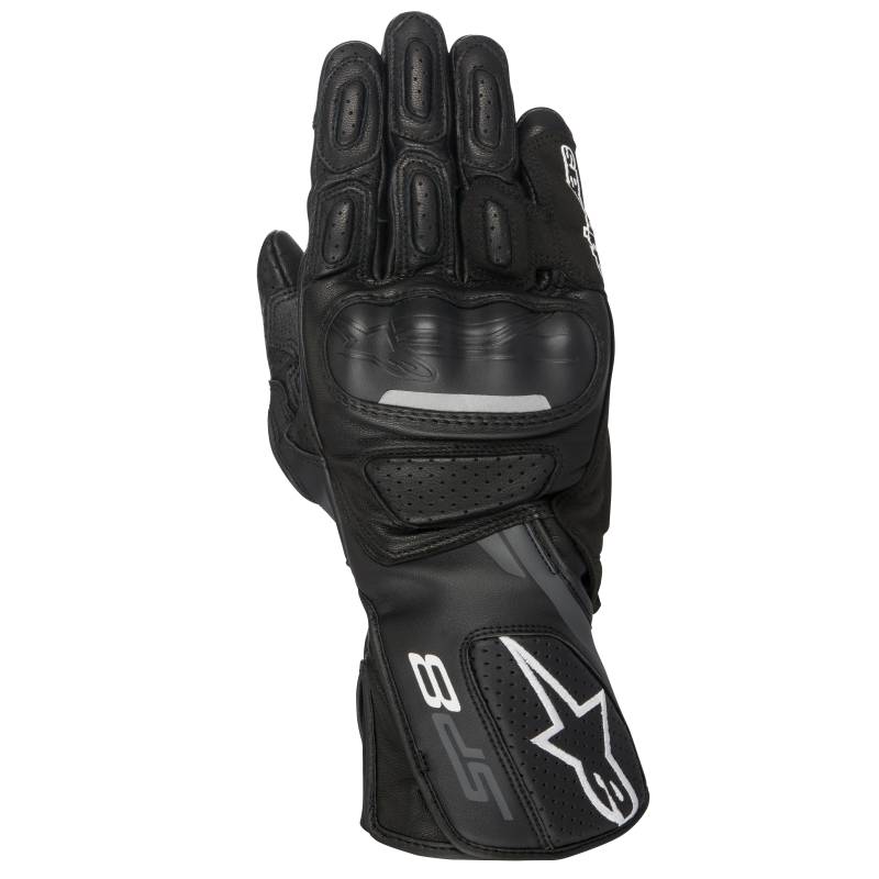 Alpinestars SP-8 V2 Handschuh schwarz/grau L Herren von alpinestars