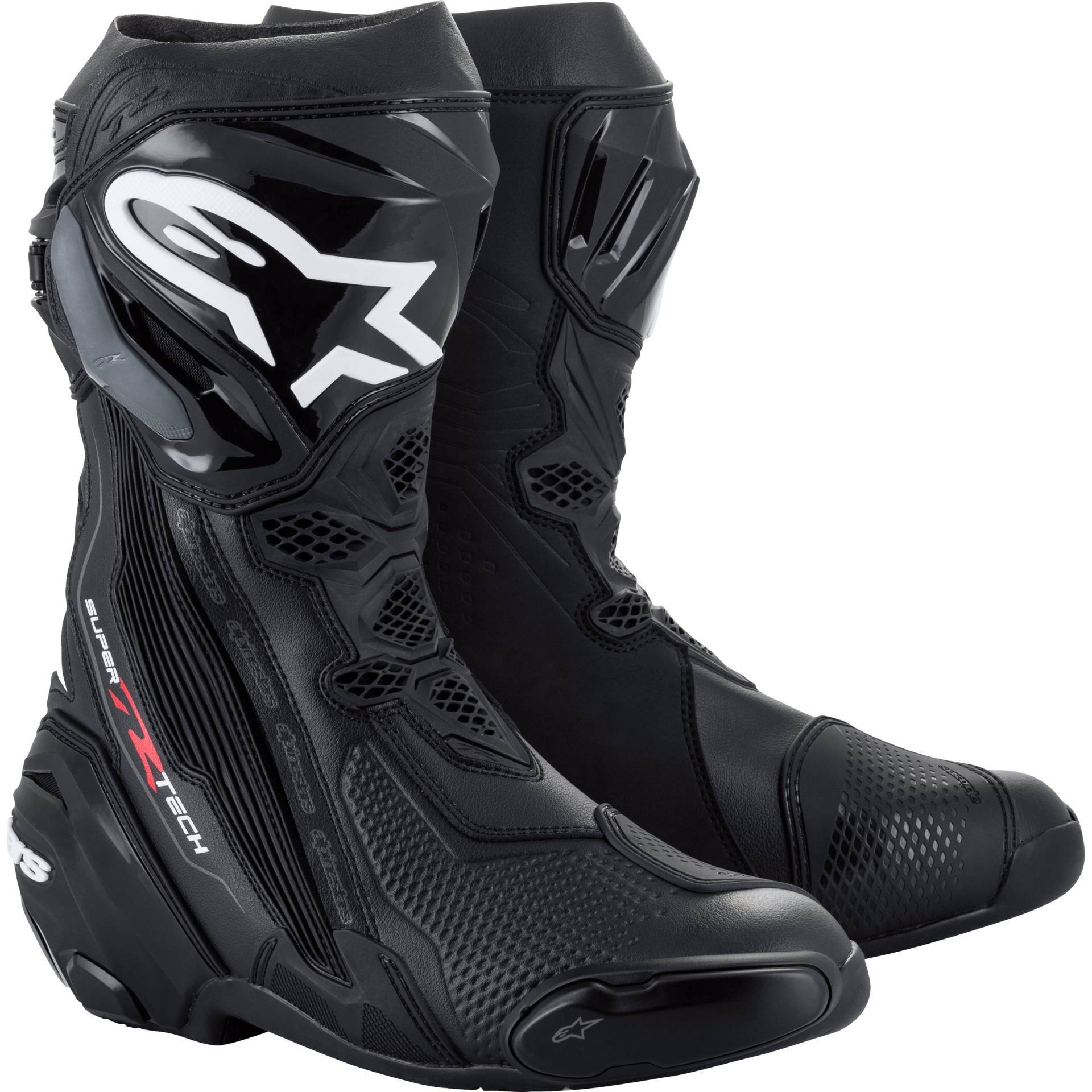 Alpinestars Supertech R Motorradstiefel lang schwarz 40 Herren von alpinestars