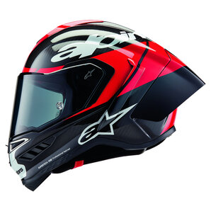 Alpinestars Supertech R10 Element Integralhelm Carbon Rot alpinestars von alpinestars