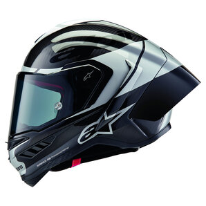 Alpinestars Supertech R10 Element Integralhelm Carbon Silber alpinestars von alpinestars