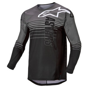 Alpinestars Techstar Graphite Jersey Grau Schwarz alpinestars von alpinestars