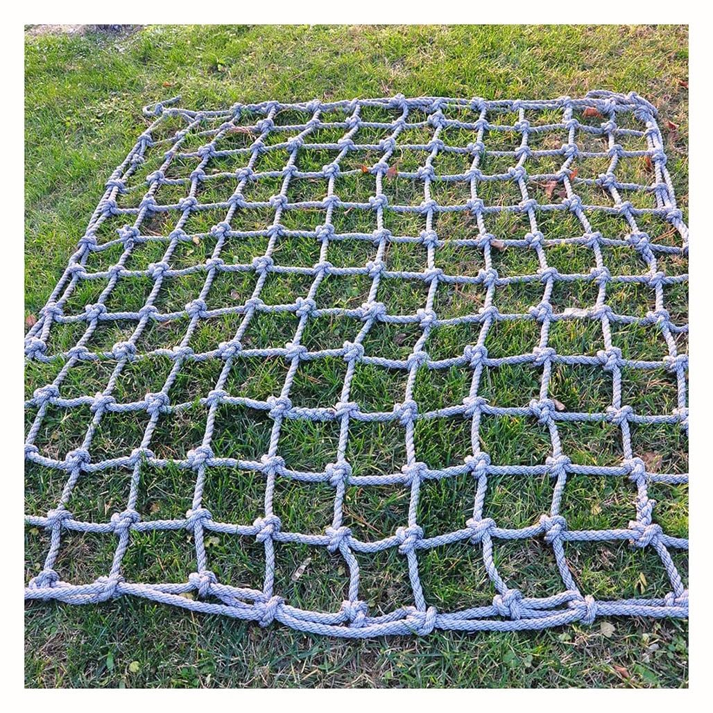 Kletternetz Für Kinder Und Erwachsene, Krabbelnetz Fallen Schutz Netz Für Outdoor Sport Innendekoration (Color : 8mm-10cm, Size : 1X3m/3.3X9.8ft) von amhea