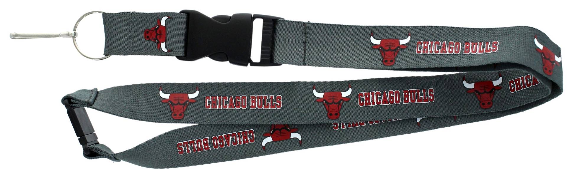 aminco NBA Chicago Bulls Charcoal Team Lanyard von aminco