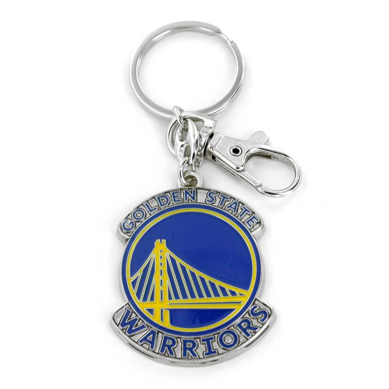 aminco NBA Golden State Warriors Schlüsselanhänger mit schwerem Logo von aminco