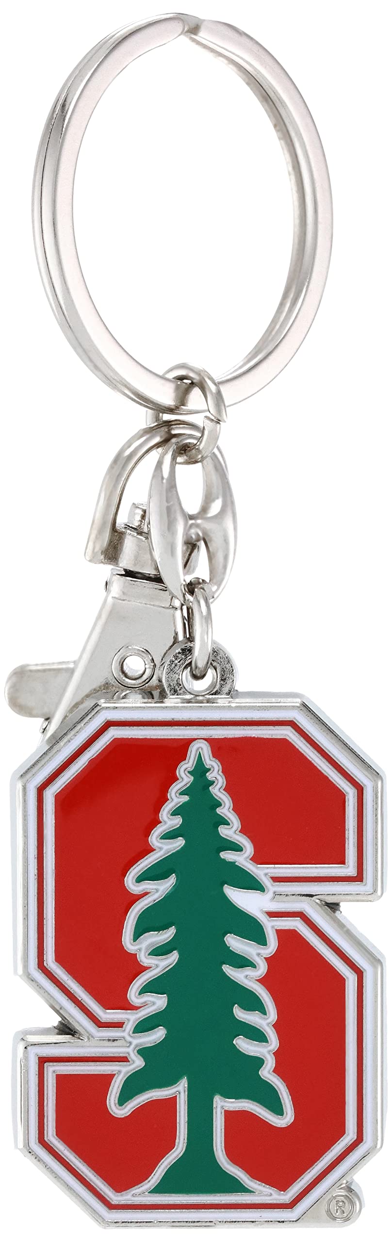 aminco NCAA Stanford Cardinal Schlüsselanhänger mit schwerem Logo von aminco
