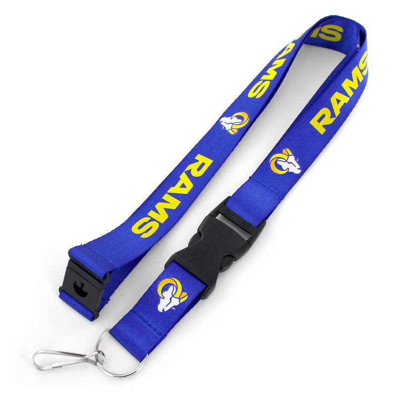 aminco NFL Los Angeles Rams Schlüsselband, hellblau von aminco