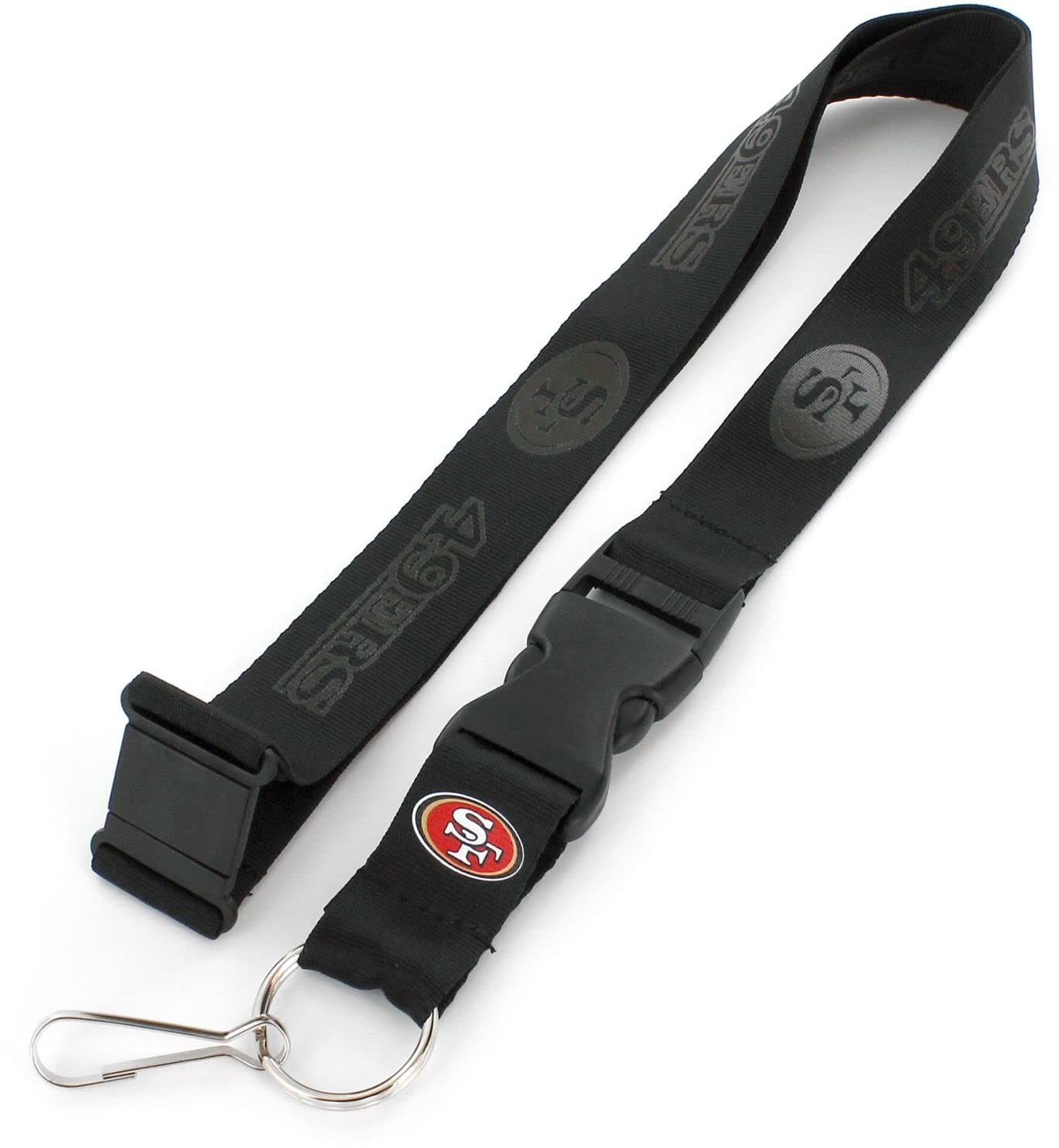 aminco Unisex-Erwachsene NFL San Francisco 49ers Bob Buckle Logo Lanyard Identifikationskoffer, Team-Farbe, Einheitsgröße aminco Unisex-Erwachsene NFL San Francisco 49ers Bob Buckle Logo Lanyard Identifikationskoffer, Team-Farbe, Einheitsgröße von aminco