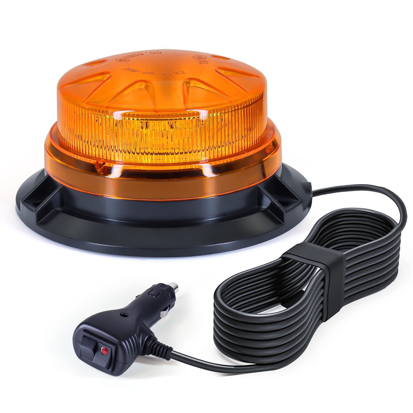 AnTom Rundumleuchte,12V-24V Gelb Rundumleuchte LED mit magnetischem und 3 Meters-Kabel für Gabelstapler-Traktor Golfwagen UTV Anhänger SUV-Neues Upgrade AnTom Rundumleuchte,12V-24V Gelb Rundumleuchte LED mit magnetischem und 3 Meters-Kabel für Gabelstapler-Traktor Golfwagen UTV Anhänger SUV-Neues Upgrade von antom