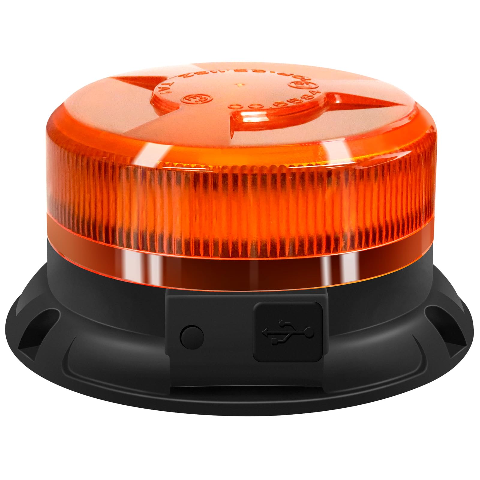 AnTom rundumleuchte akku 9 Blitzmuster 12V 24V Gelb Warnleuchte led Magnet mit Autoladekabel und USB-Kabel für Auto LKW Traktor Golfwagen SUV AnTom rundumleuchte akku 9 Blitzmuster 12V 24V Gelb Warnleuchte led Magnet mit Autoladekabel und USB-Kabel für Auto LKW Traktor Golfwagen SUV von antom
