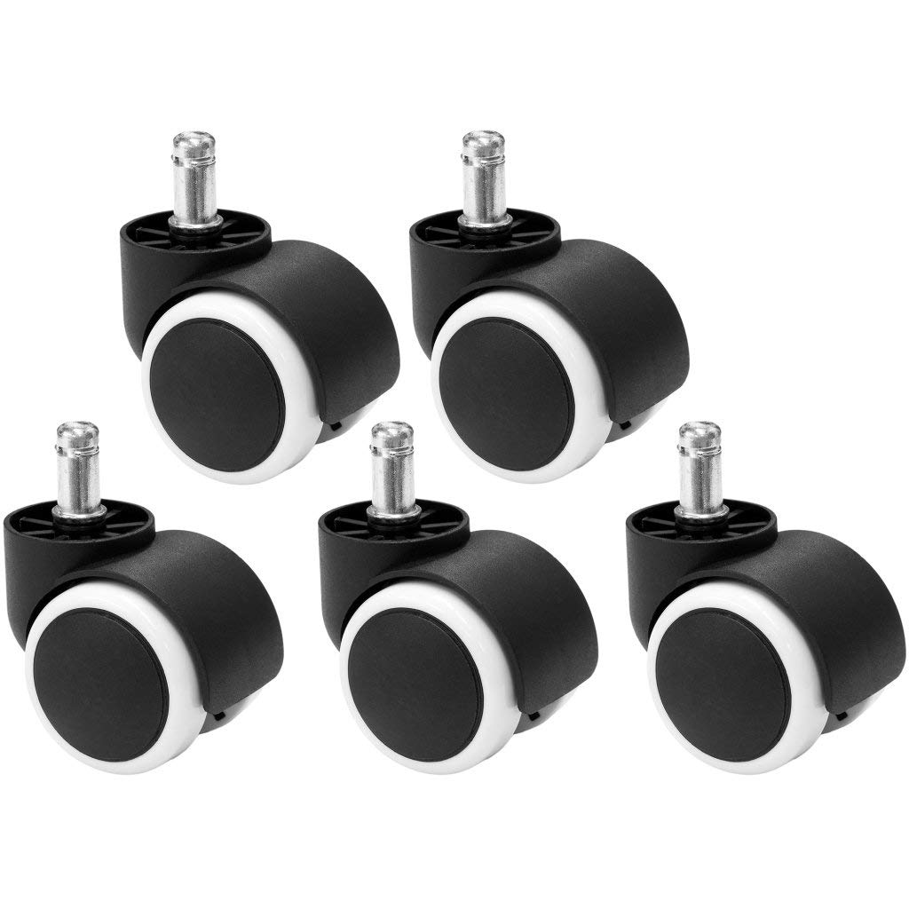 aoory 5er Set Hartbodenrollen für Bürostuhl Stift Rollen Hochabriebfest Nicht Schmierend für Bürostuhl Rolle Caster Räder Hartböden aoory 5er Set Hartbodenrollen für Bürostuhl Stift Rollen Hochabriebfest Nicht Schmierend für Bürostuhl Rolle Caster Räder Hartböden von aoory