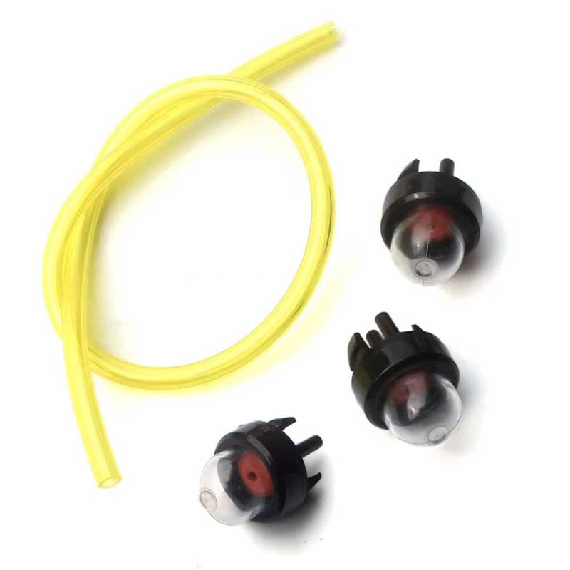 3x Kraftstoffpumpe Primer Benzinpumpe & Benzinschlauch für DOLMAR PS-32 35 350 420 C # 168398-2 von appe