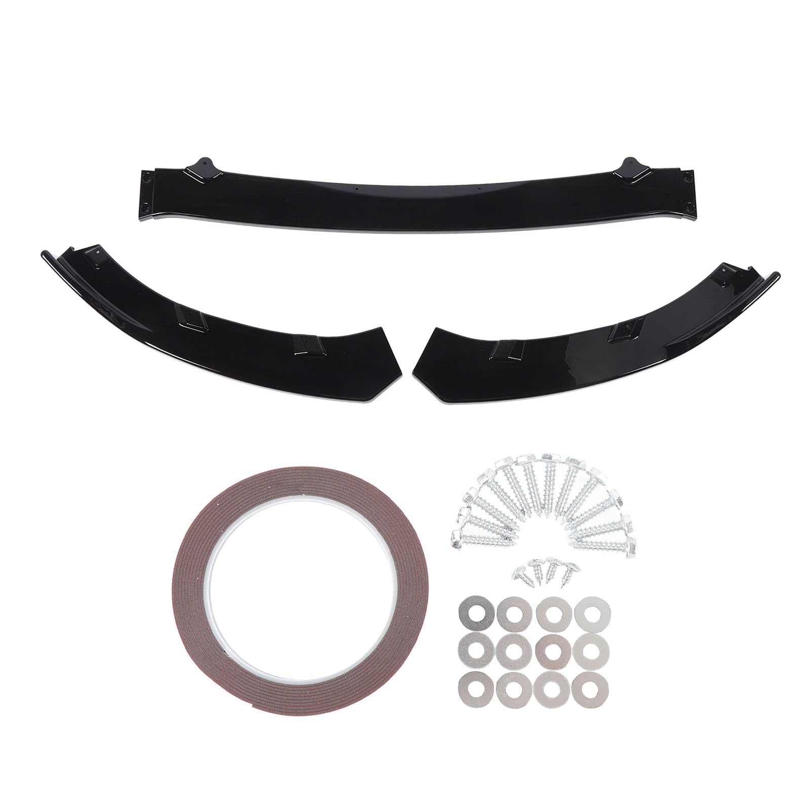 3 PCs Vordere Stoßfänger Lippensplitter Glänzender Schwarzer Rennsport -Look Aerodynamische Vordere Stoßfänger Lippendiffusor Ersatz für MX 5 Miata ND 2016 3 PCs Vordere Stoßfänger Lippensplitter Glänzender Schwarzer Rennsport -Look Aerodynamische Vordere Stoßfänger Lippendiffusor Ersatz für MX 5 Miata ND 2016 von aqxreight